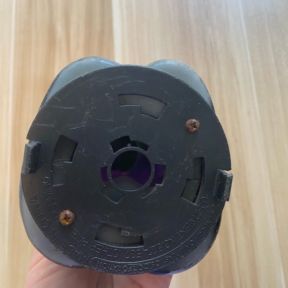 Rare Vintage Small Frankenstein Halloween Blow Mold Pathway Light Cover Plastic - Picture 8 of 9